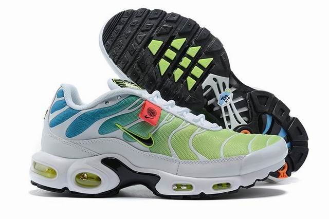 Nike Air Max Plus Worldwide Tn Men's Shoes White Green-11